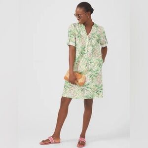 J.McLaughlin Linen Riviera Print Dress